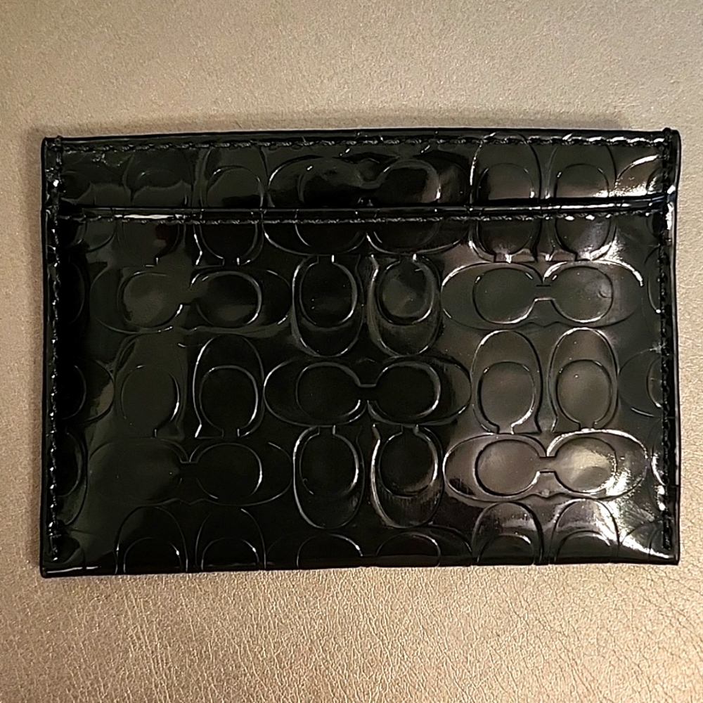 Patent Coach Card Holder